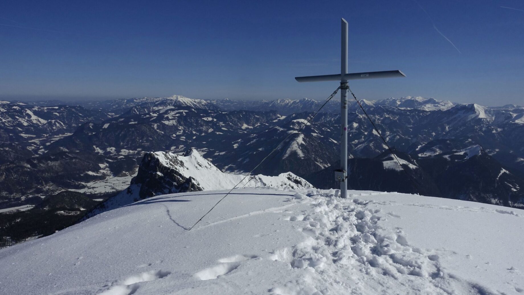 Gipfel Tamischbachturm (Skitour) © Peter Backé