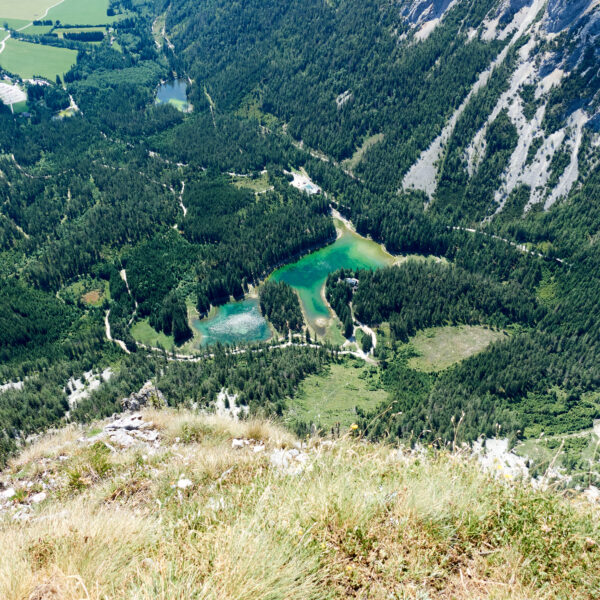 Grüner See vom Gipfel der Pribitz. Foto: Martin Heppner
