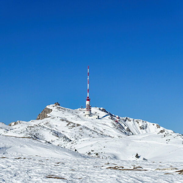Sendeturm auf der Villacher Alpe. Foto: Martin Heppner