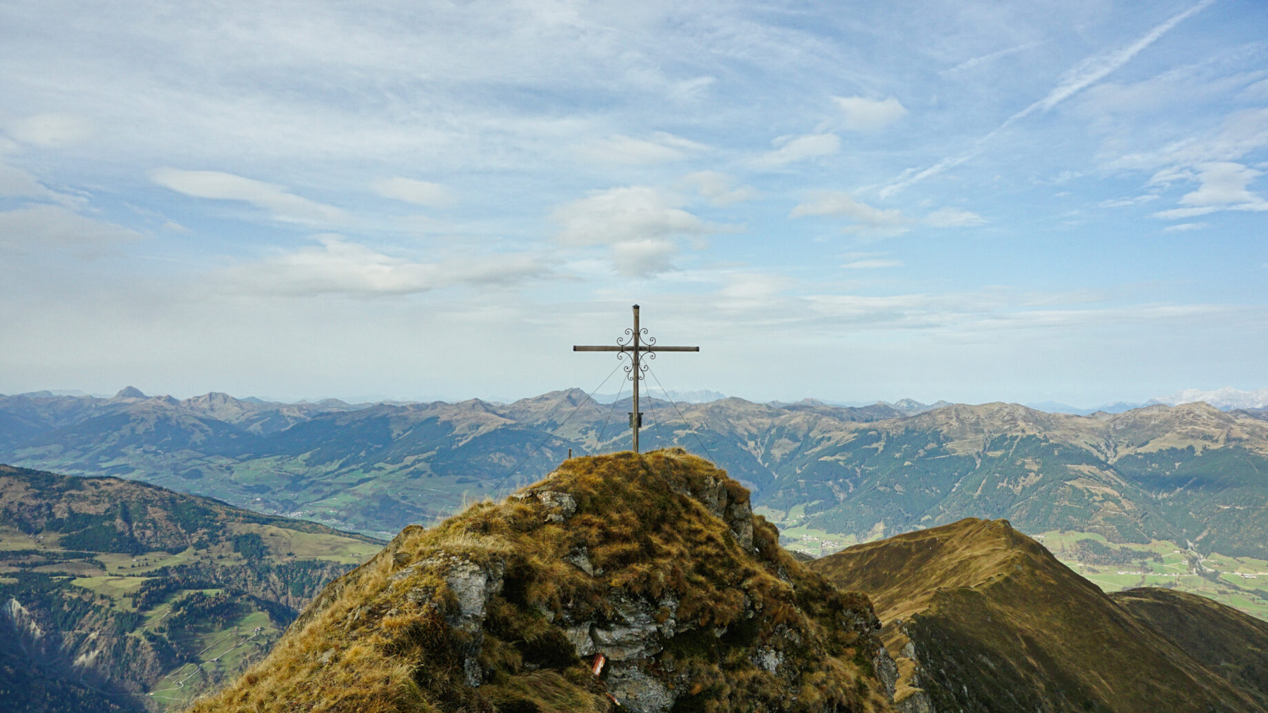 Gipfelkreuz Lärchwand. Foto: Alpenverein Saalfelden
